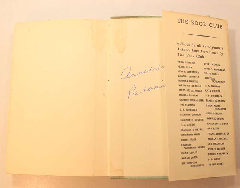 On Her Majesty's Secret Service by Ian Fleming Hardcover Book Club 1st Edition 1963