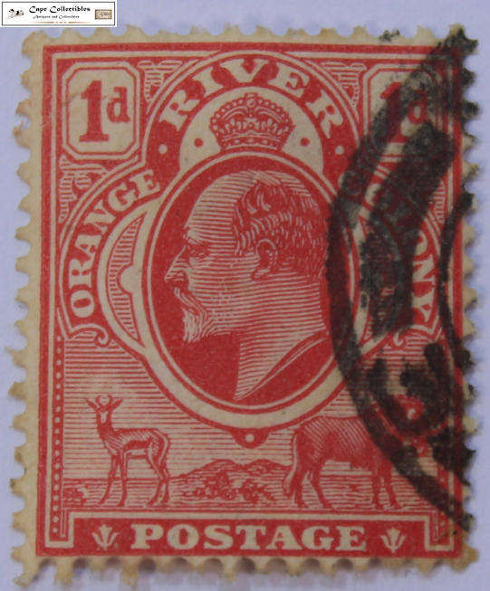 Orange River Colony 1 Penny 1903 Stamp (Scott 62)
