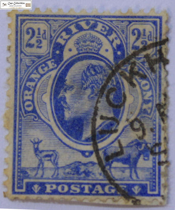 Orange River Colony 2 1/2 Pence 1903 Stamp (Scott 64)