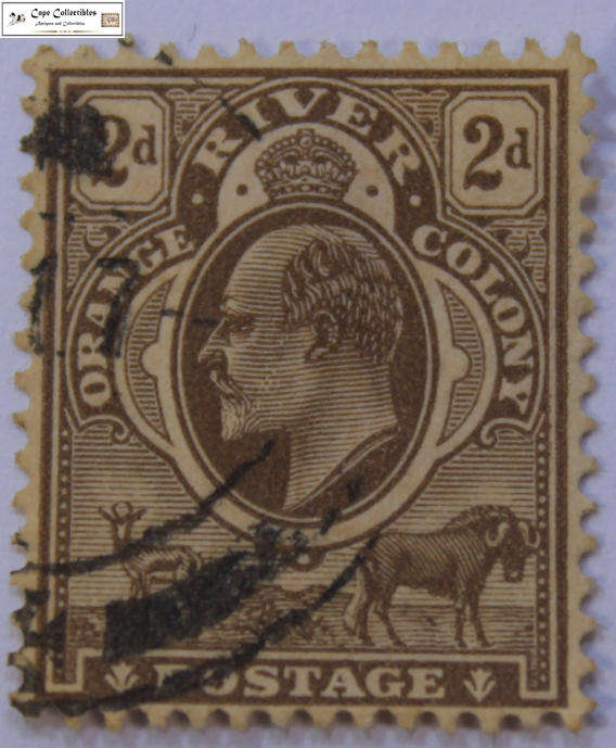 Orange River Colony 2 Pence 1903 Stamp (Scott 63)