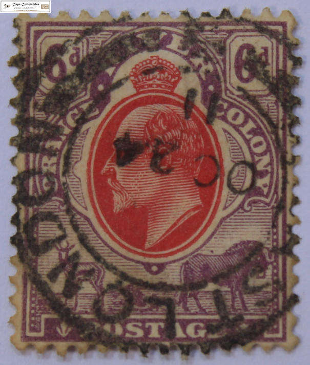 Orange River Colony 6 Pence 1903 Stamp (Scott 67)