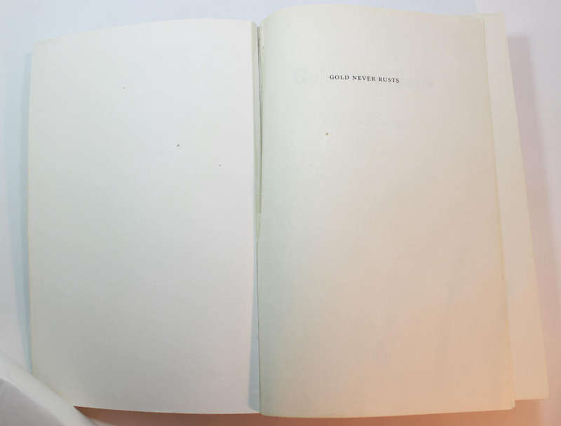 Gold Never Rusts by Paul-Constant Smit Softcover Book