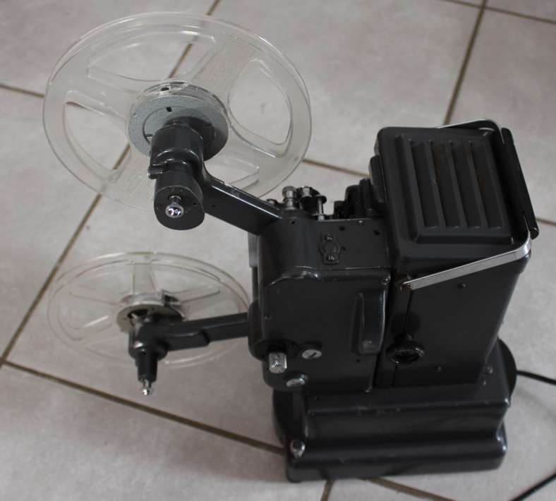 Vintage Paillard Bolex G816 8mm and 16mm Film Projector 110 Volt with 220 Volt Inverter