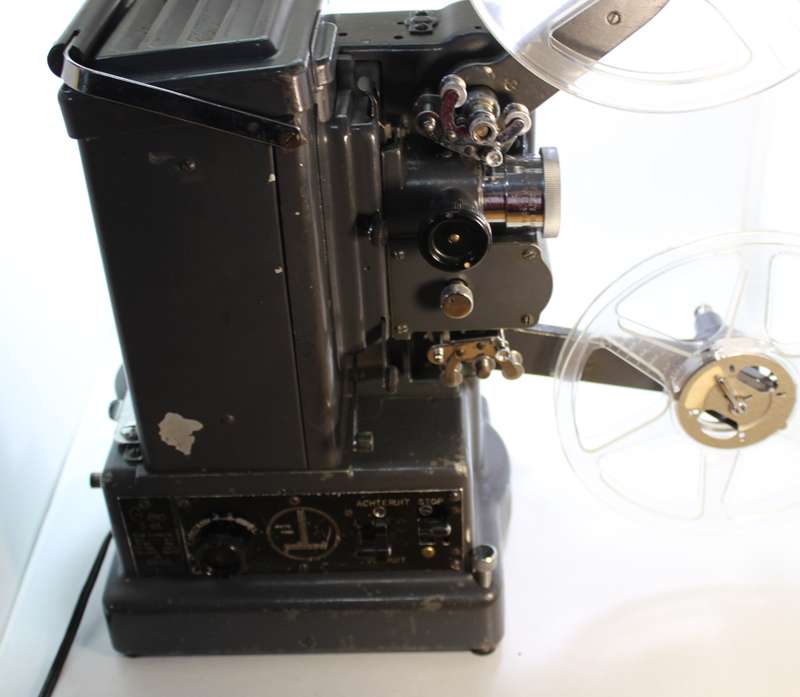 Vintage Paillard Bolex G816 8mm and 16mm Film Projector 110 Volt with 220 Volt Inverter
