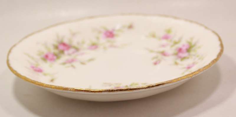 Paragon Victoriana Rose Bone China Soup Bowl Saucer