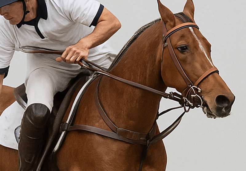 Polocrosse Pony and Rider in Action Digital Download Image For Framing