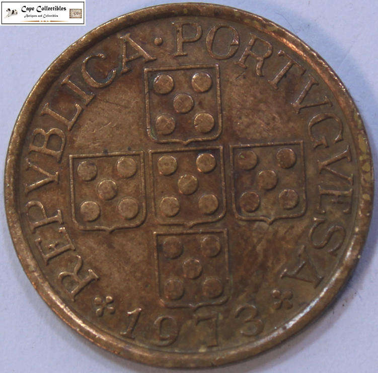 Portugal 50 Centavos Coin 1973 Circulated
