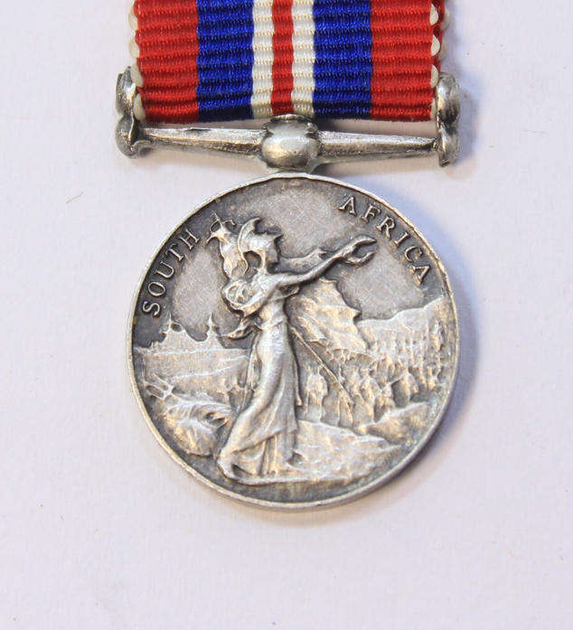 Queens South Africa Boer War Medal Miniature Unnamed (Not Original Ribbon.)