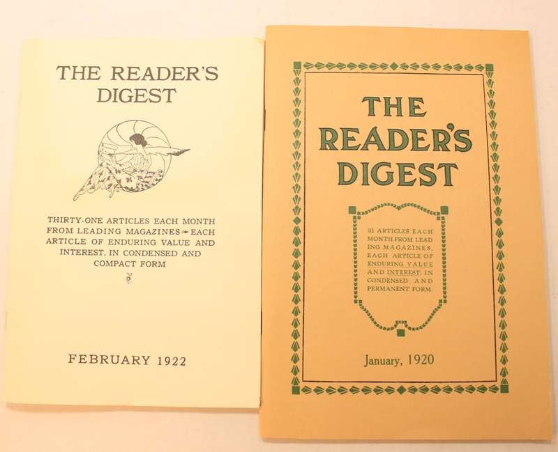 The Readers Digest The First Of Fifty Years Volume One Number One Boxed Set
