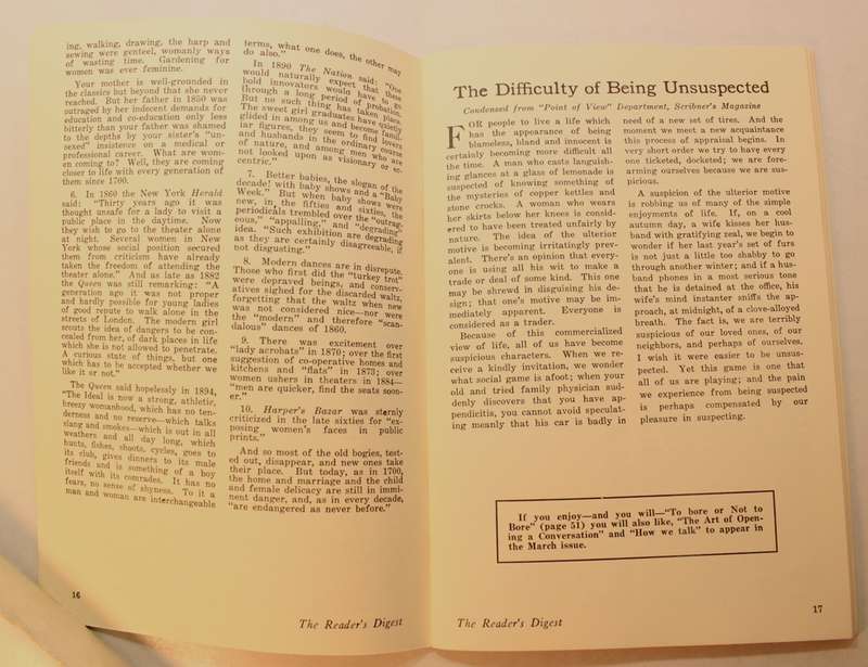 The Readers Digest The First Of Fifty Years Volume One Number One Boxed Set