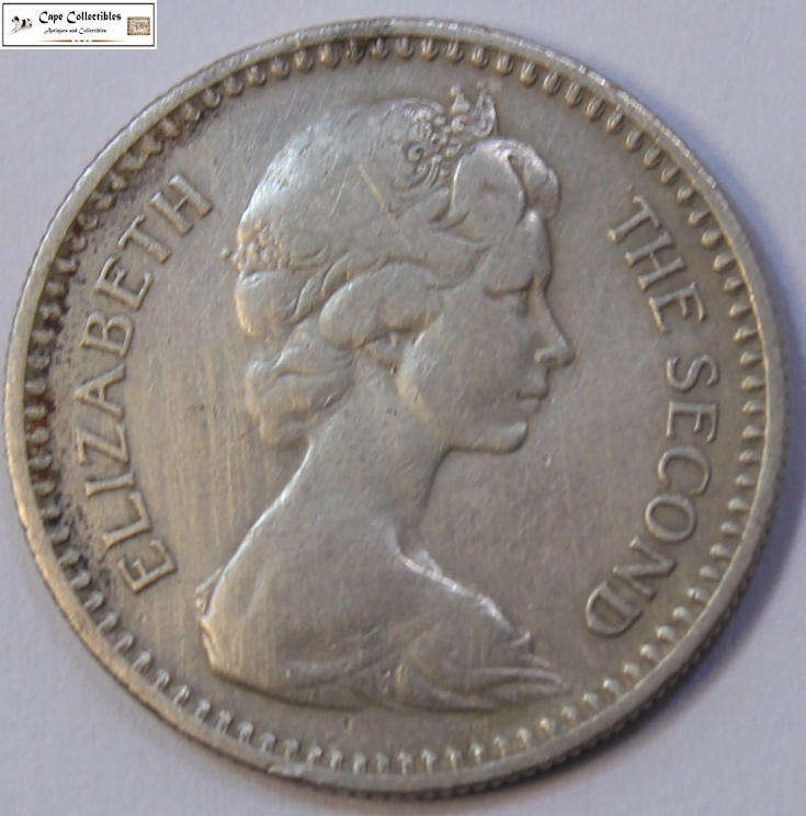 Rhodesia 1 Shilling 10 Cent 1964 Coin Circulated