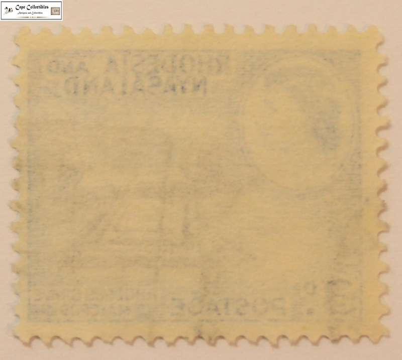 Rhodesia and Nyasaland 3 Pence 1959-1963 Rhodes Grave Stamp (Scott 162)