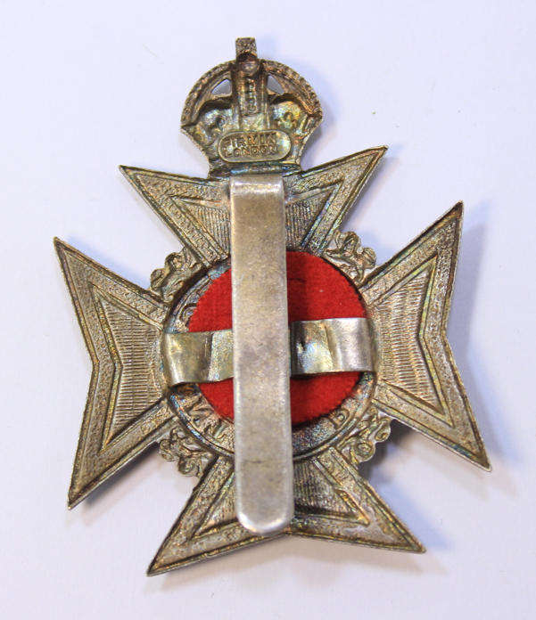 Rhodesia Regiment Badge Kings Crown 1927 - 1947 Pattern