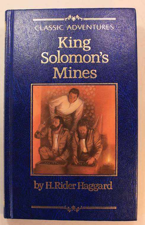 King Solomon's Mines by H. Rider Haggard Hardcover Book