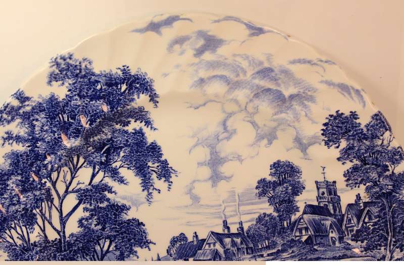 Vintage Ridgway "Meadowsweet" Ironstone Dinner or Display Plate