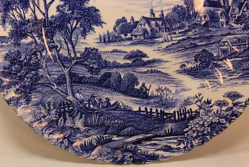 Vintage Ridgway "Meadowsweet" Ironstone Dinner or Display Plate