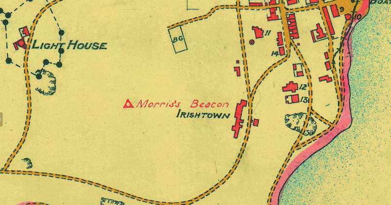 Digital Map of Robben Island from 1880's - 1894, Digital Download