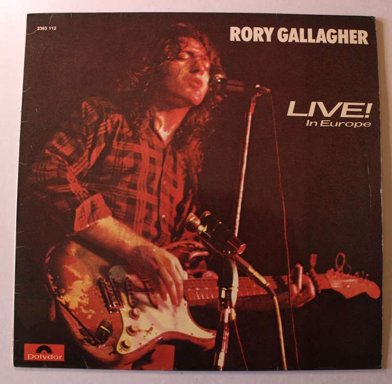 Rory Gallagher Live! In Europe Vinyl LP