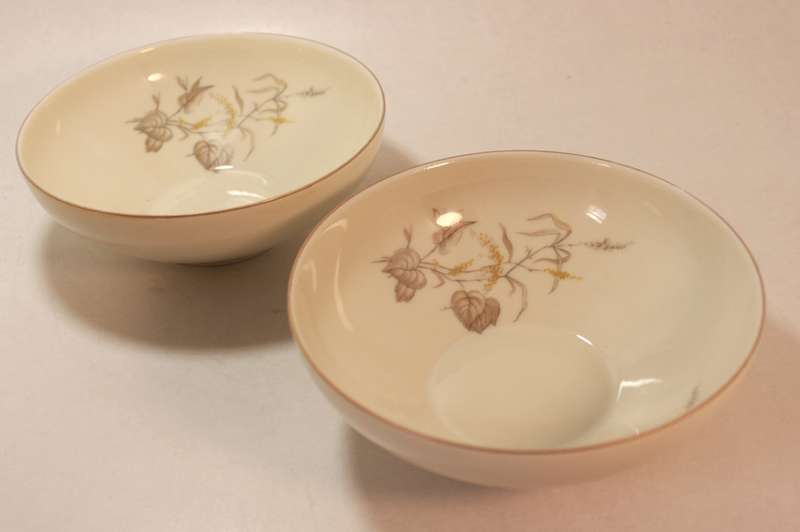 Pair of Rosenthal Krister Bone China Coupe Bowls