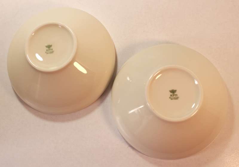 Pair of Rosenthal Krister Bone China Coupe Bowls