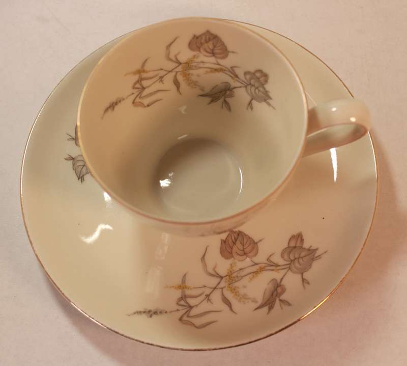 Pair of Rosenthal Krister Bone China Demitasse and Saucer.