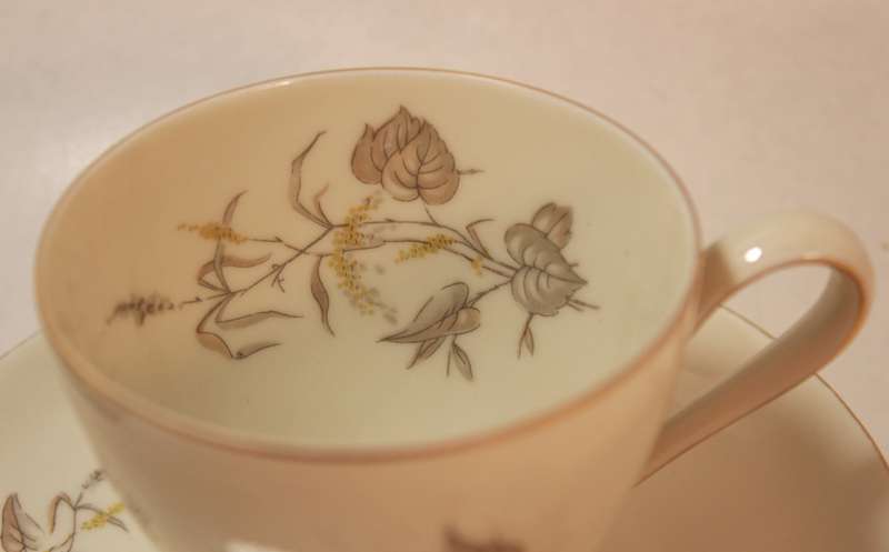 Pair of Rosenthal Krister Bone China Demitasse and Saucer.