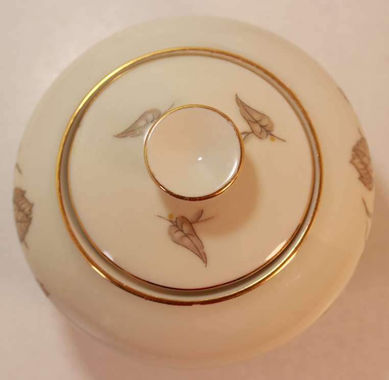 Rosenthal Krister Bone China Tea Service Set, Teapot, Creamers and Sugar Bowl