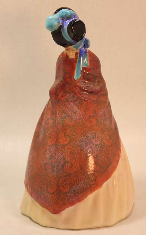 Vintage Royal Doulton Bone China "Paisley Shawl" HN 1988 Figurine