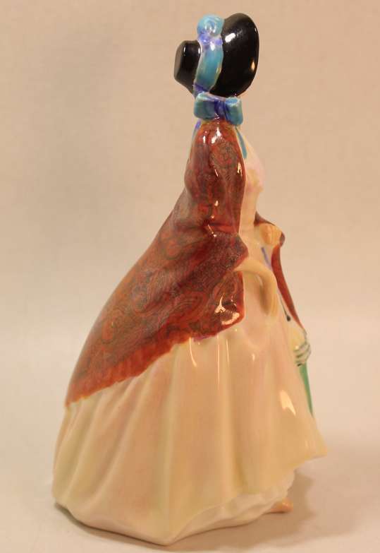 Vintage Royal Doulton Bone China "Paisley Shawl" HN 1988 Figurine
