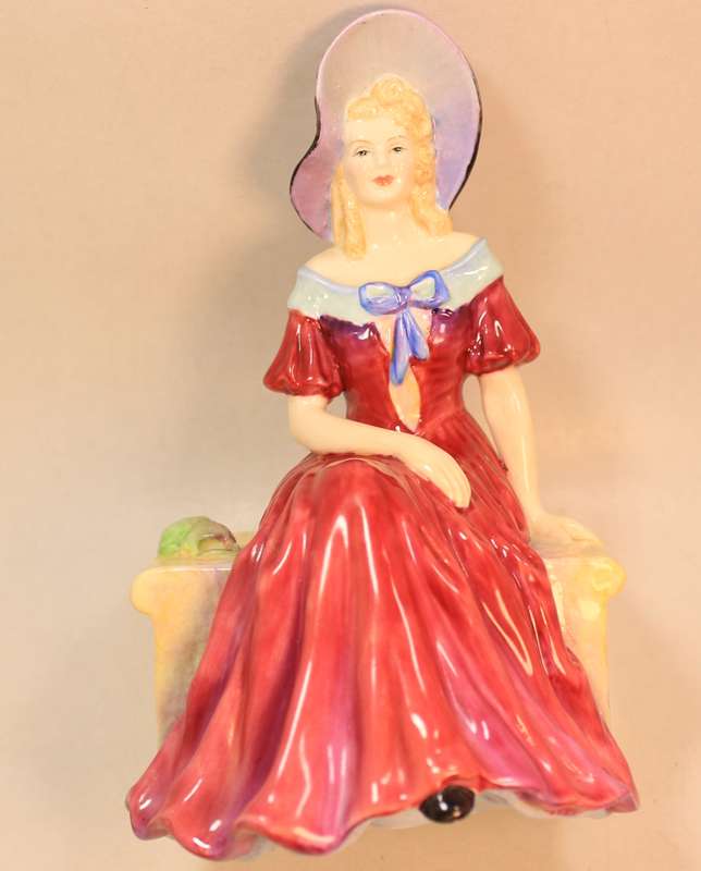 Vintage Paragon Fine Bone China "Ursula" N107 Figurine, A Double Royal Warrant Item