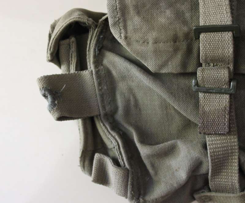 Vintage SADF Kidney Pouches with Yoke Pattern 70 1970's