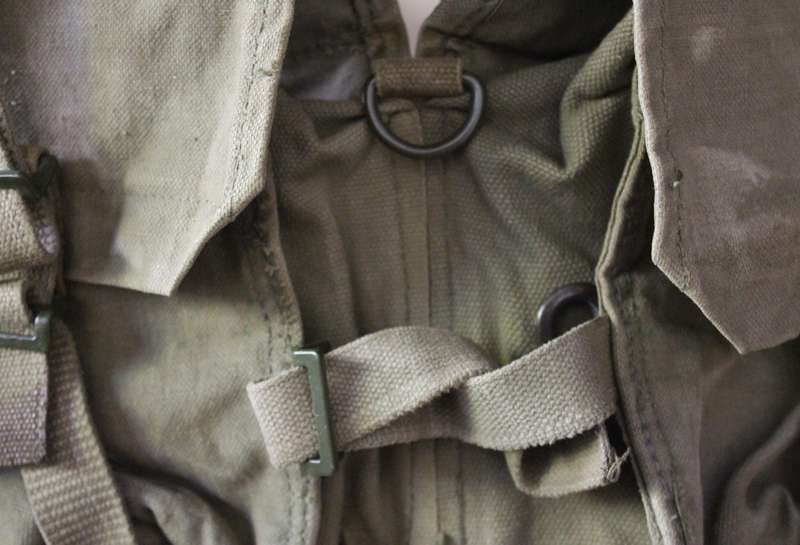 Vintage SADF Kidney Pouches with Yoke Pattern 70 1970's