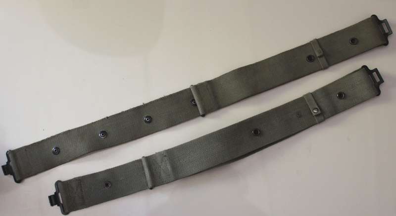 2 x Vintage SADF Webbing Belts, Pattern 70 1970's