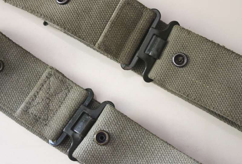 2 x Vintage SADF Webbing Belts, Pattern 70 1970's
