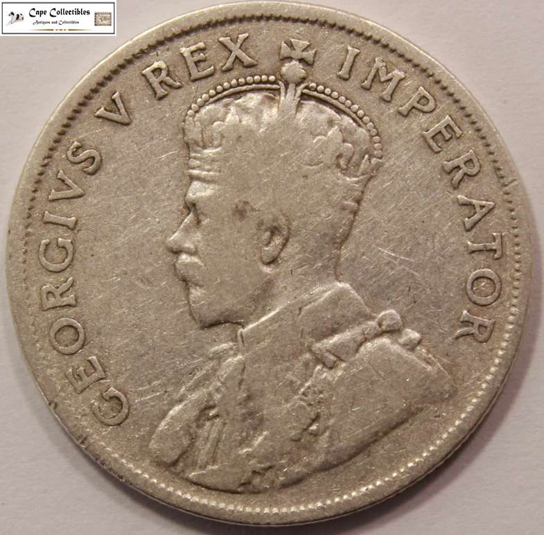South Africa 1 Florin 1927 Coin Circulated