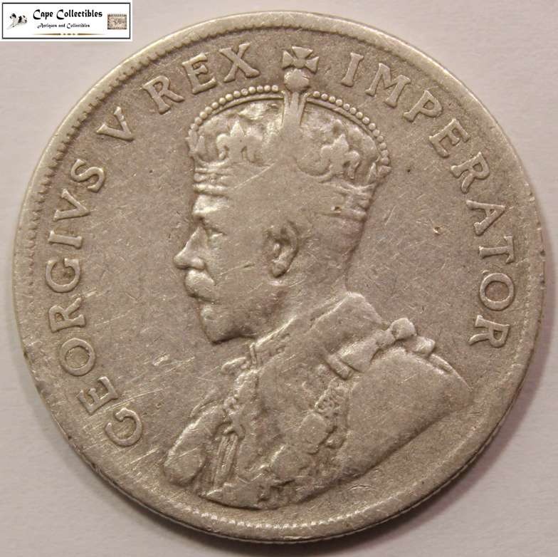 South Africa 1 Florin 1929 Coin Circulated