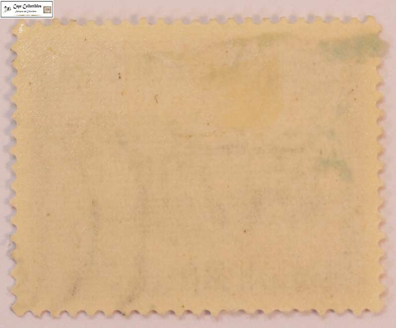 South Africa 2 Pence 1958 German Wagon & House Stamp English Afrikaans (Scott 218)