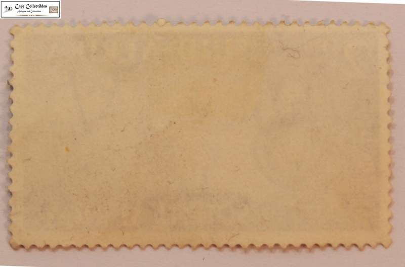 South Africa 2 Pence 1952 Van Riebeeck Cape 300 Year Anniversary Stamp (Scott 117)