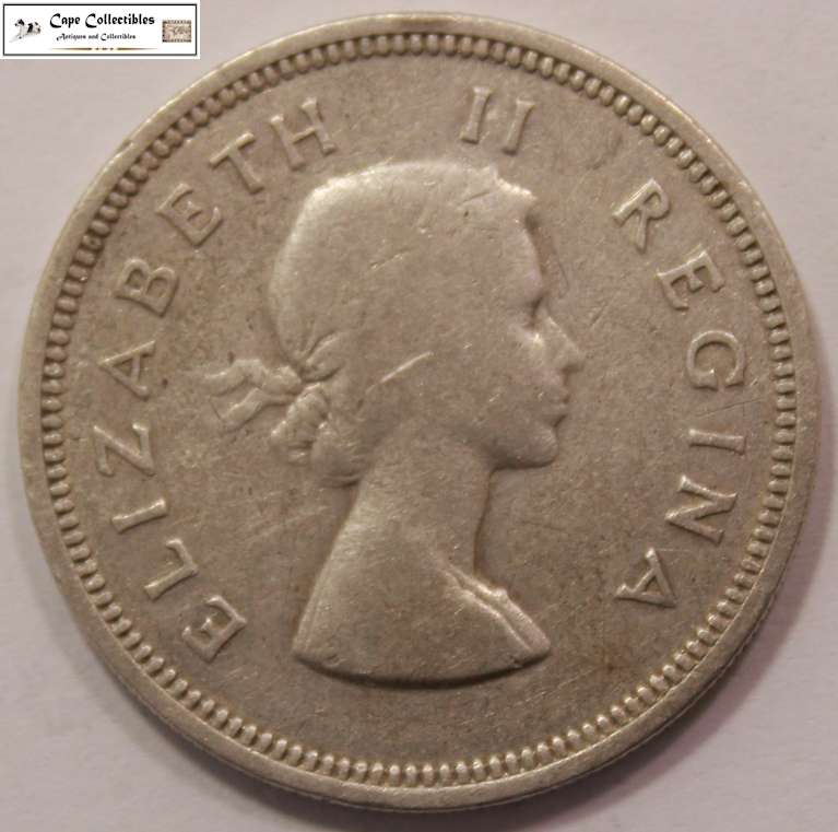 South Africa 2 Shillings 1958 Coin Circulated