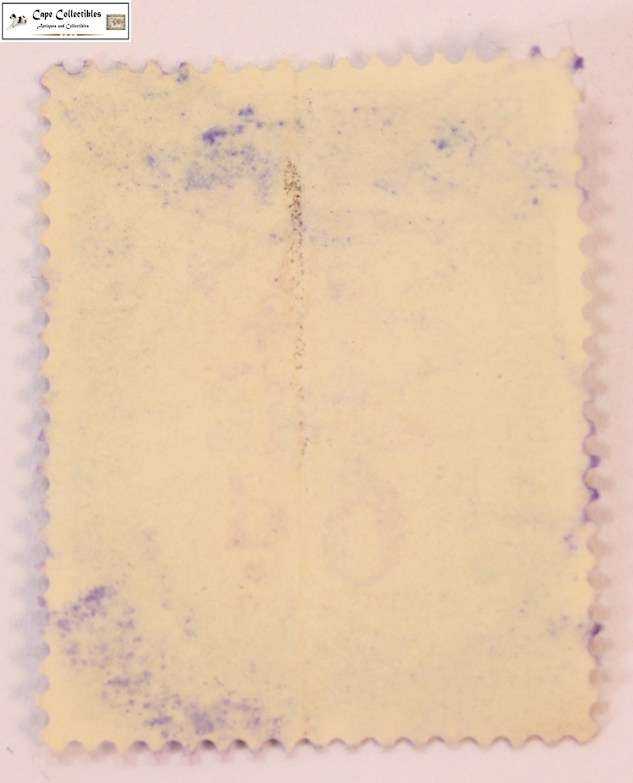South Africa Union 6 Pence Duty Revenue Stamp