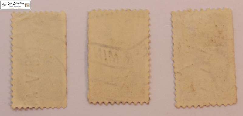 South Africa 1/2D, 1 1/2D, 2D (Penny) 3 x 1942 Stamps Infantry-Air Force-Navy Eng (Scott 90,92,93)
