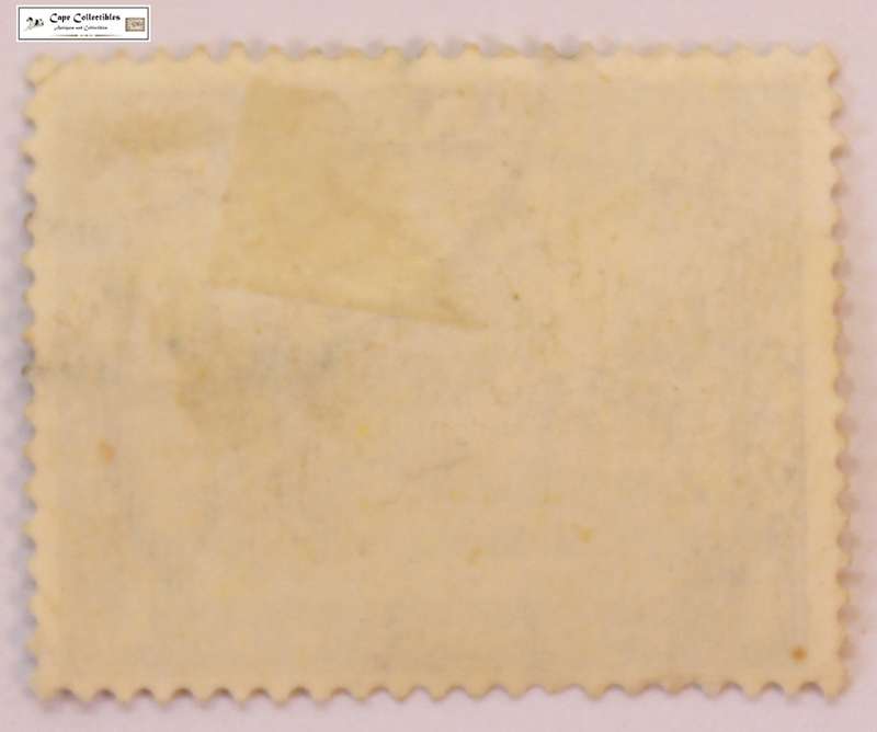 South Africa 1 Shilling 1952 Wildebeest Stamp English (Scott 62)