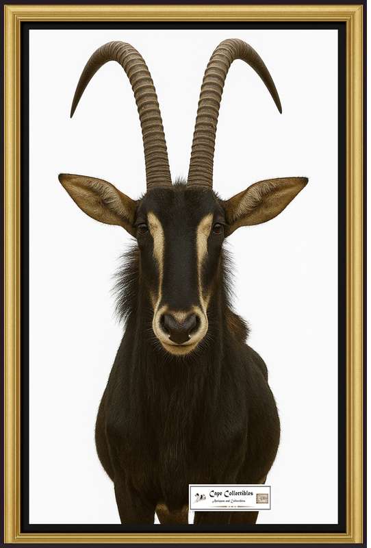 Sable Front On View Digital Download Image For Printing and Framing