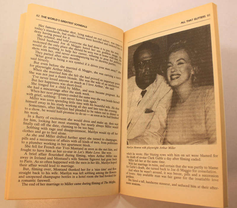 The World's Greatest Scandals of the 20th Century Edited by Nigel Blundell Softcover Book