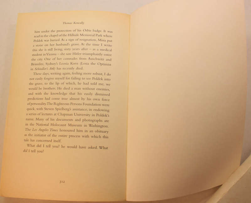 Searching For Schindler by Thomas Keneally A Memoir Softcover Book