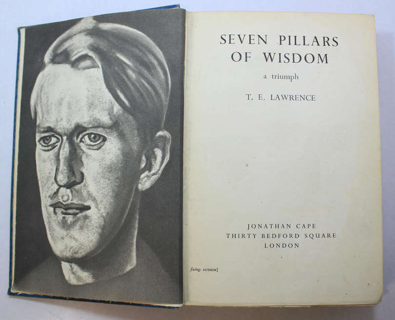 Seven Pillars Of Wisdom by T E Lawrence Hardcover Book