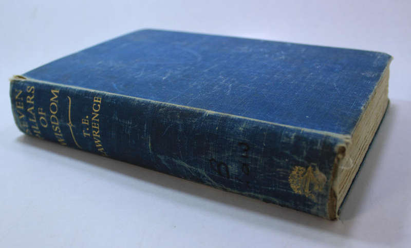 Seven Pillars Of Wisdom by T E Lawrence Hardcover Book