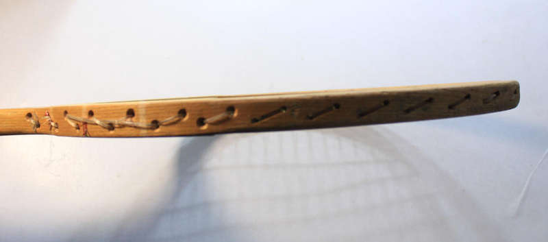 Vintage Slazenger College Model Wood Frame Tennis Racquet