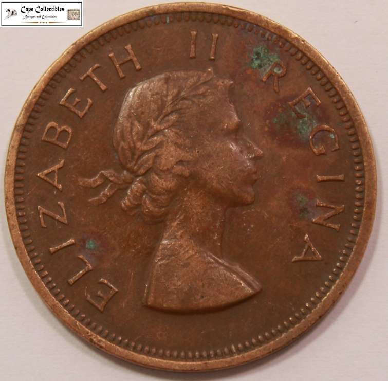 South Africa 1 Penny 1953 Coin Circulated