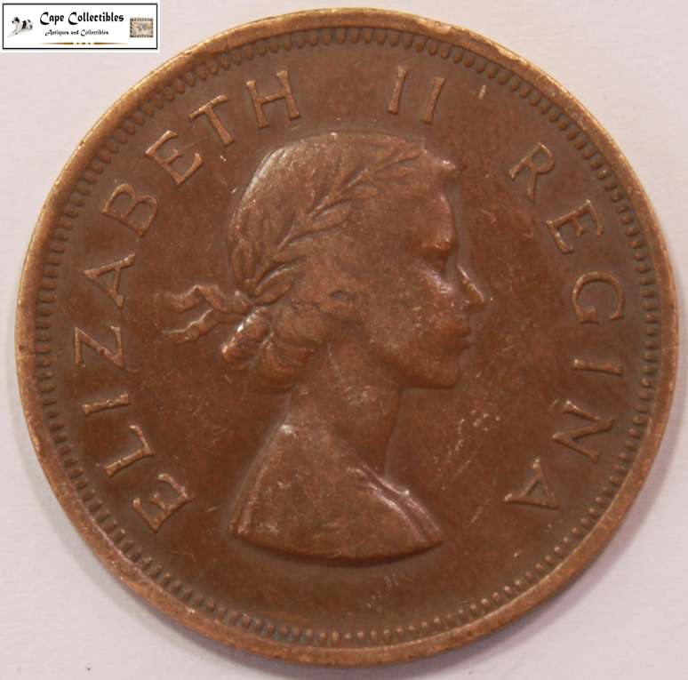 South Africa 1 Penny 1954 Coin Circulated